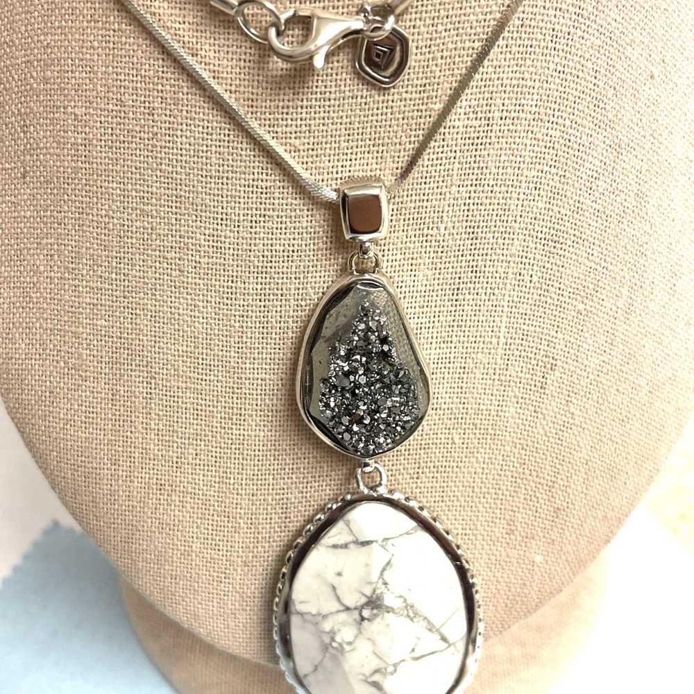Silpada Sterling Silver Two To Tango Necklace - Picture 3 of 7